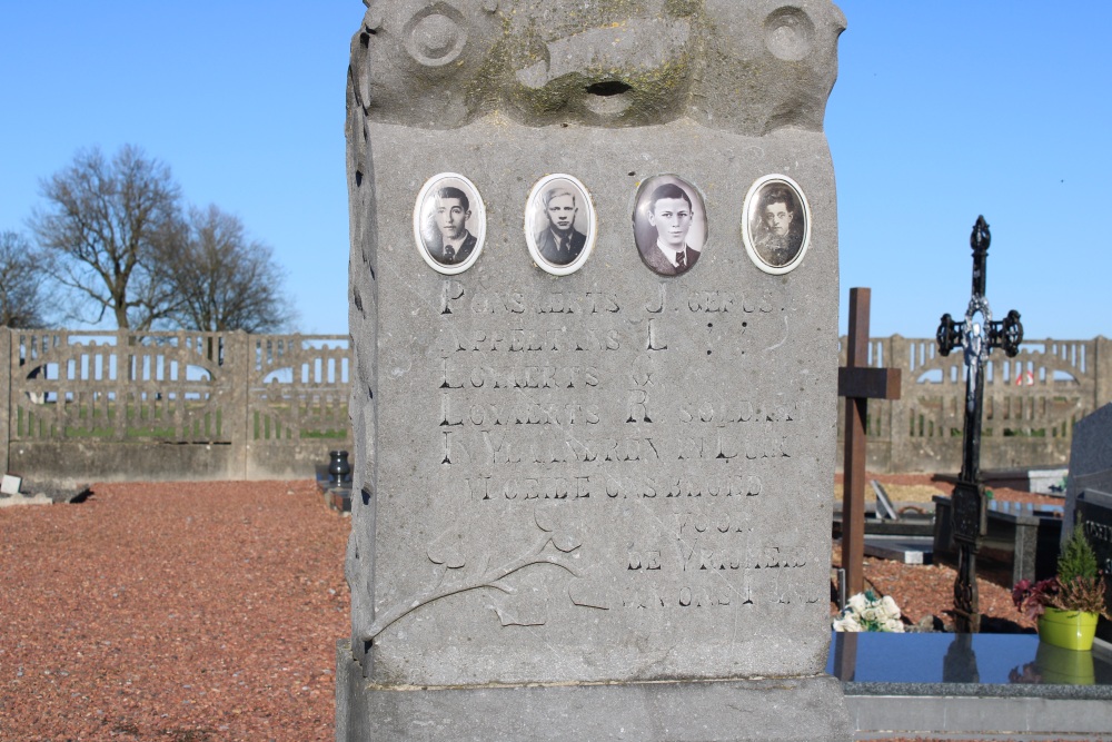 Belgische Oorlogsgraven Neerwinden	 #2