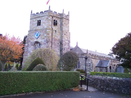 Oorlogsgraf van het Gemenebest St. Michael's on Wyre Churchyard