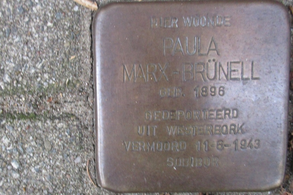 Stolpersteine Roerstraat 33 #2