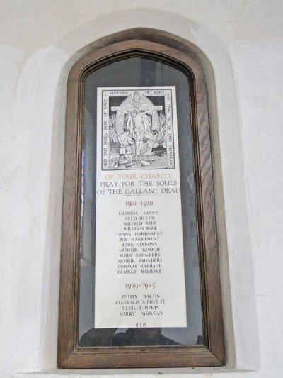 War Memorial Parish of Wicklewood and Crownthorpe #2