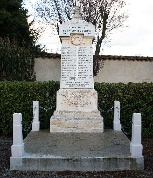 War Memorial Boisset-ls-Montrond #1
