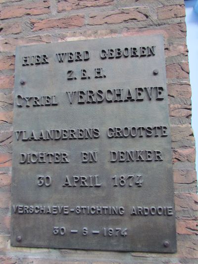 Birthplace Cyriel Verschaeve #1