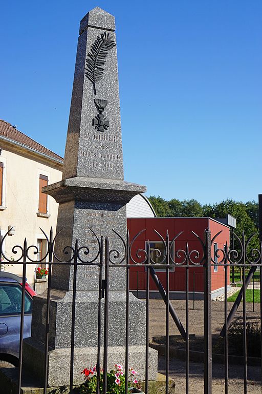 Monument Eerste Wereldoorlog La Corbire #1