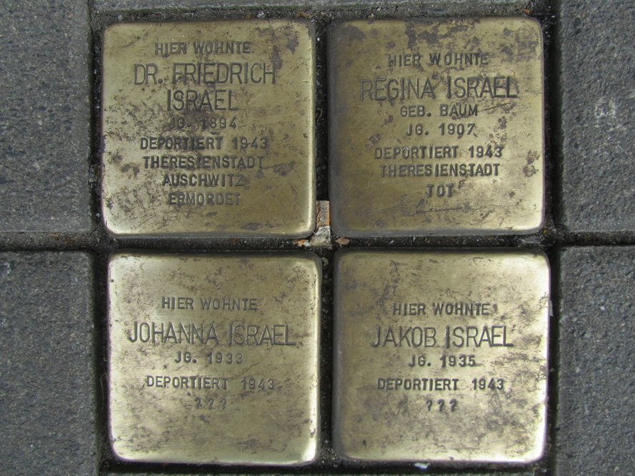 Stolpersteine Hohenstaufenring 6 #2