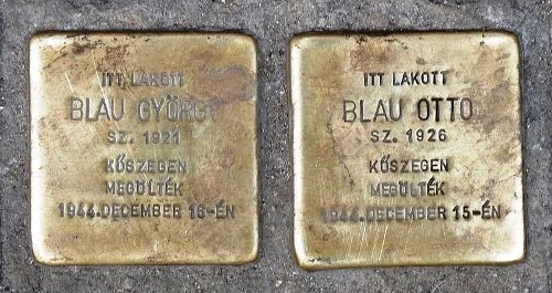 Stolpersteine Lujza utca 2b