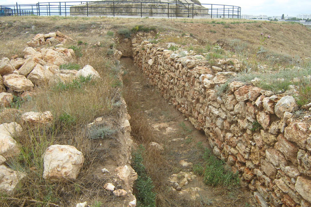 Trench 35th Coastal Battery #1