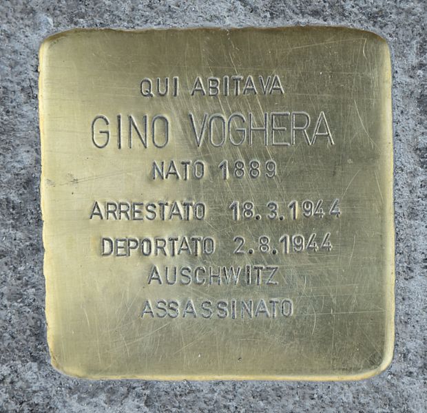 Stolperstein Corso Giacomo Matteotti 31