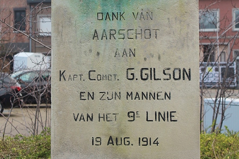 Monument Kapitein Gilson Aarschot #3
