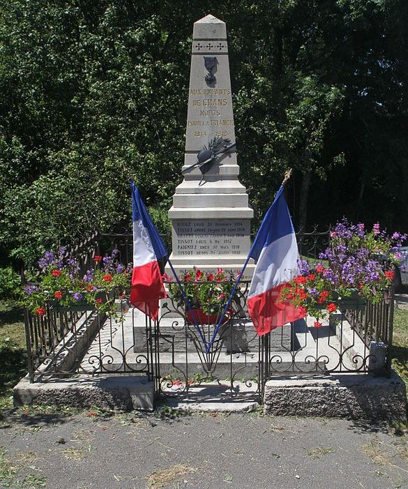 Oorlogsmonument Crans #1