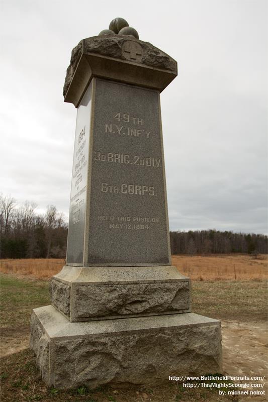 Monument 49th New York Infantry #1