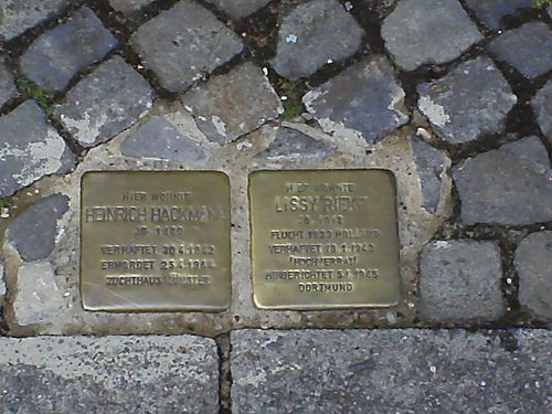 Stolpersteine Wiesenbachstrae 24 #1