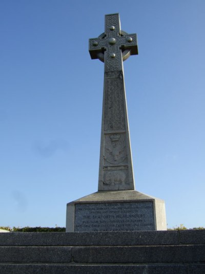 Monument Seaforth Highlanders