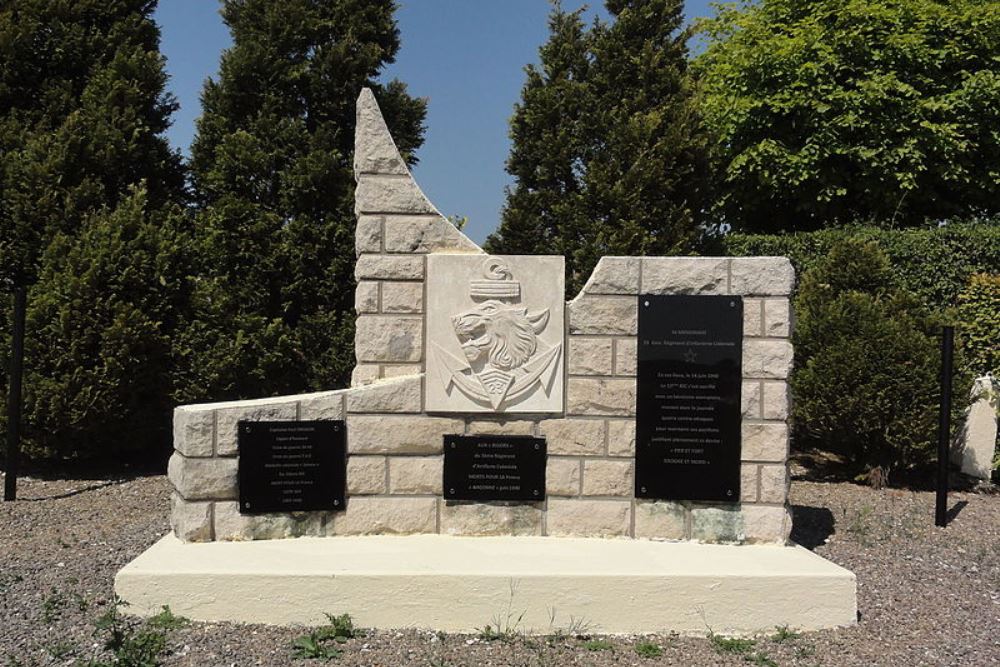 Monument 23e Rgiment d'Infanterie Coloniale
