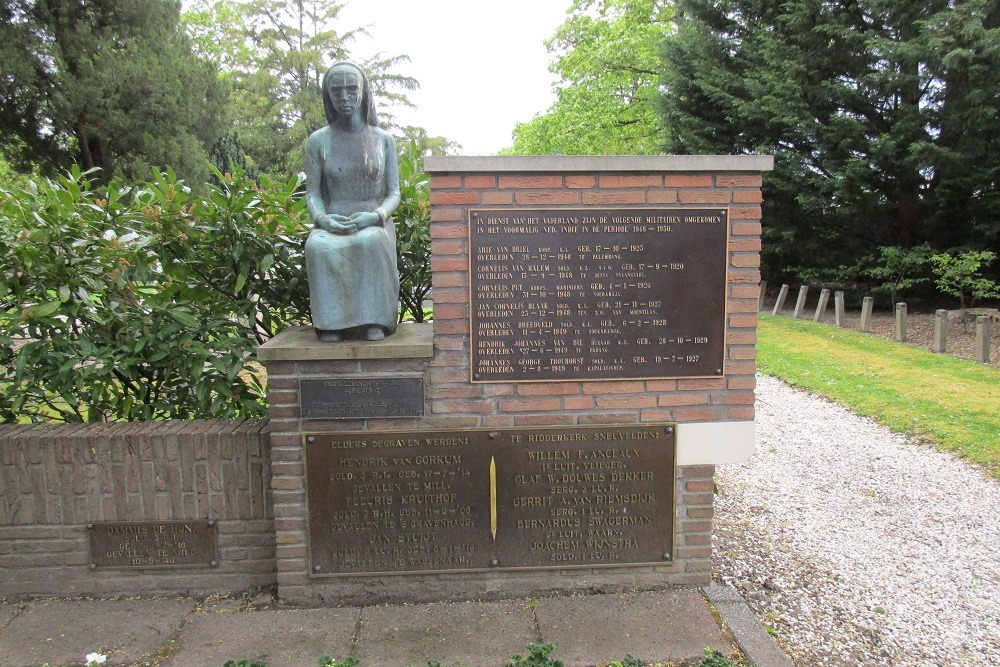 Dutch War Memorial Rusthof Cemetery Ridderkerk #3