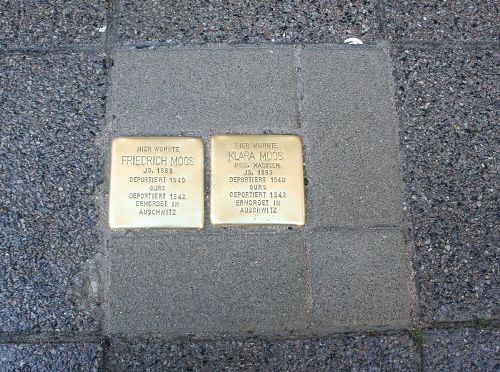 Stolpersteine Gartenstrae 5 #1