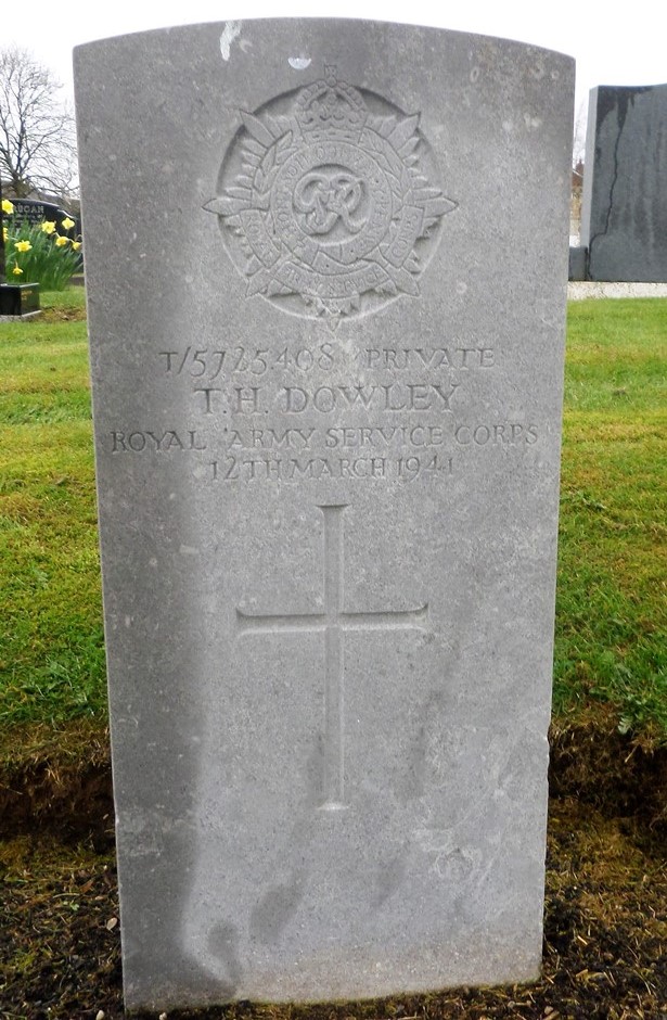 Oorlogsgraven van het Gemenebest Antrim New Cemetery #1