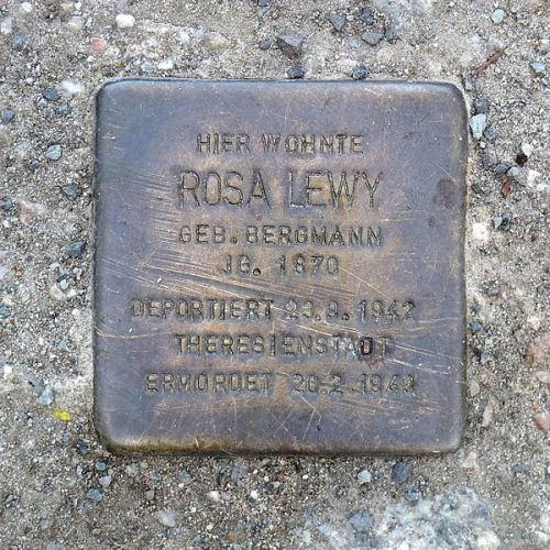 Stolpersteine Sebastianstrae 16 #2