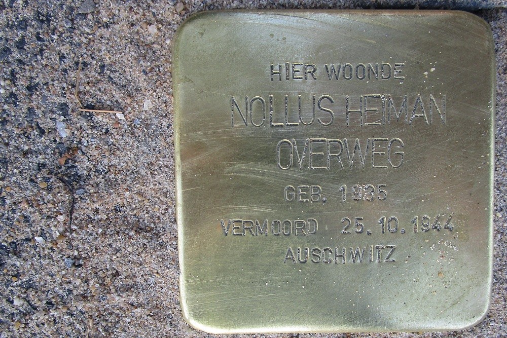 Stolpersteine Oranjelaan 89 #2