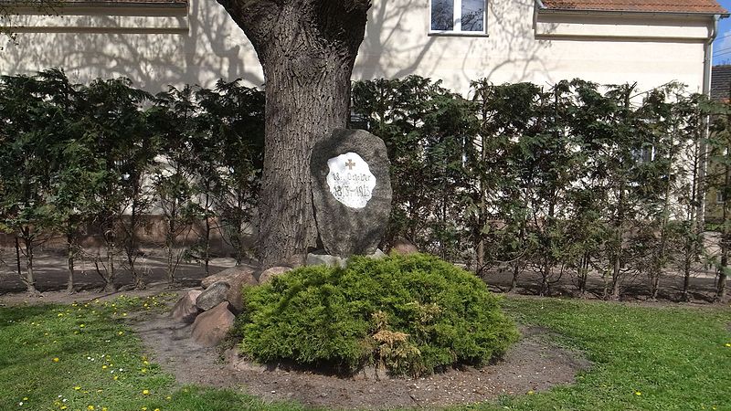 Remembrance Stone 100th Anniversary Battle of Leipzig #1