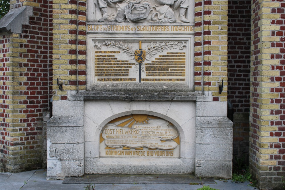 War Memorial Oostnieuwkerke #3