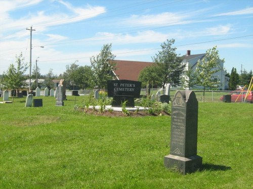 Commonwealth War Grave St. Peter's Anglican Cemetery