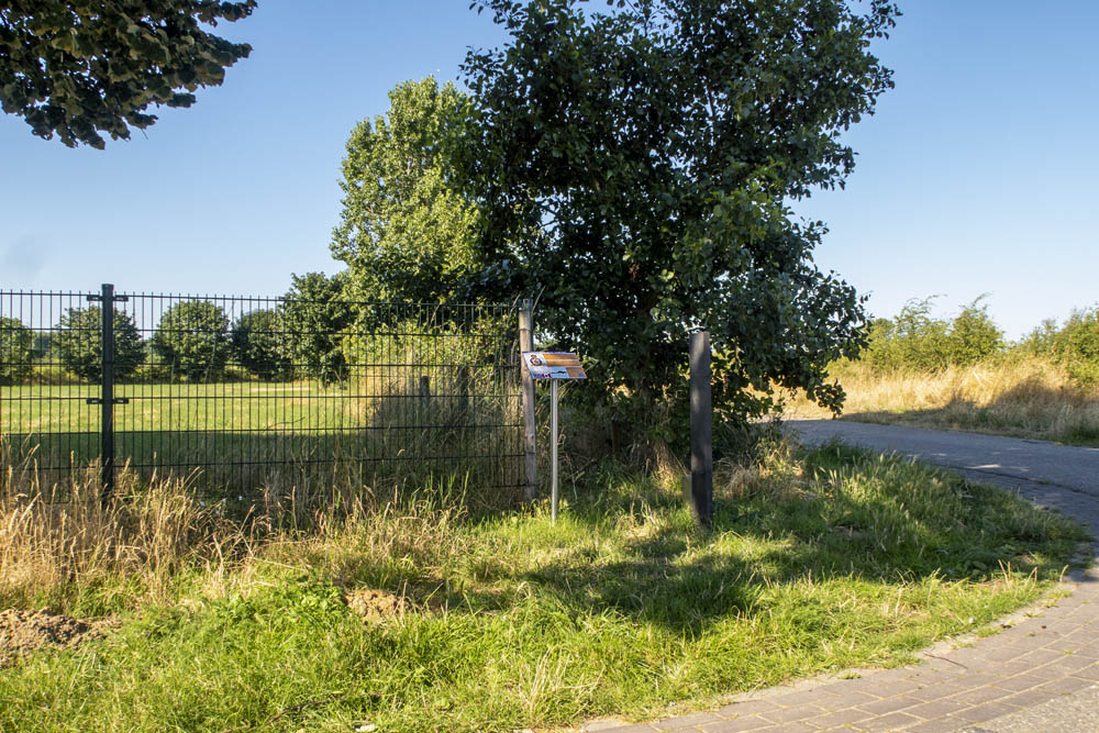 Crashlocatie Armstrong Whitley Buggenum #1