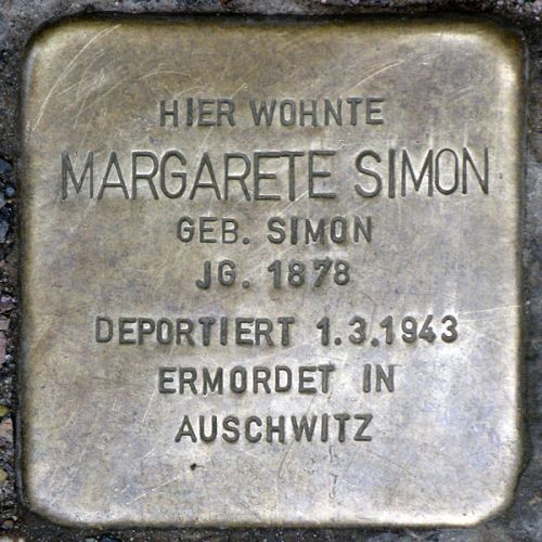 Stolpersteine Libauer Straße 6 #4