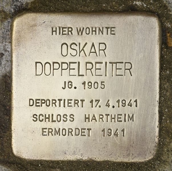 Stumbling Stone Captain-Edward-Partington-Straße 18 #1