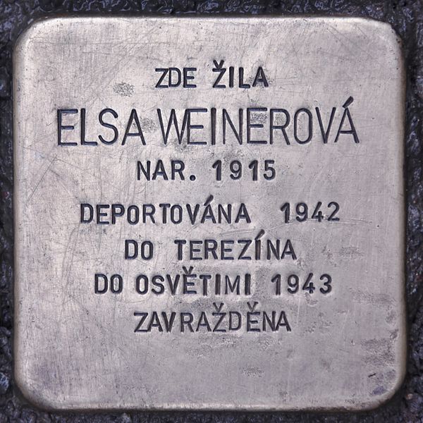 Stolpersteine panovskho 172 #2