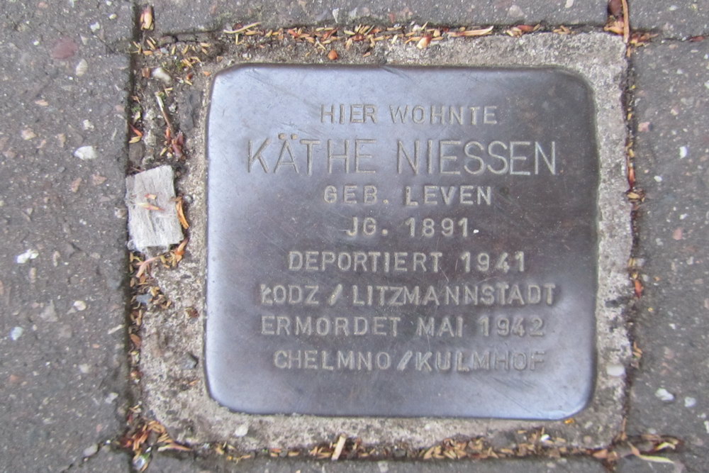 Stolperstein Virchowstrae 10