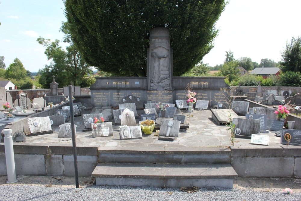 Oorlogsmonument Villers-le-Bouillet #1