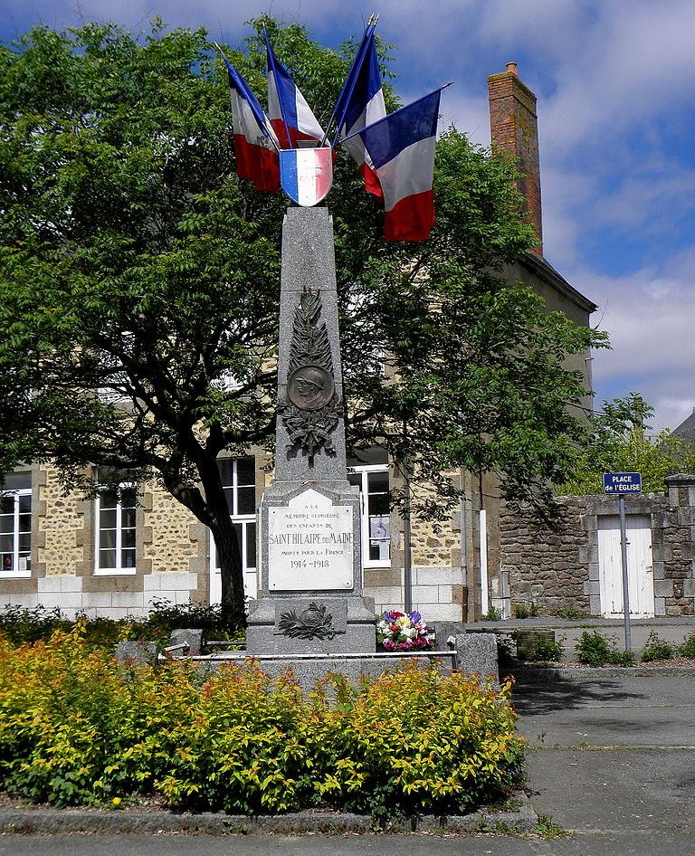 Oorlogsmonument Saint-Hilaire-du-Maine