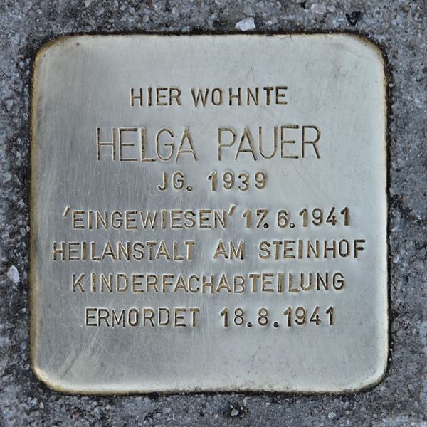 Stolperstein Mielgasse 43 #1