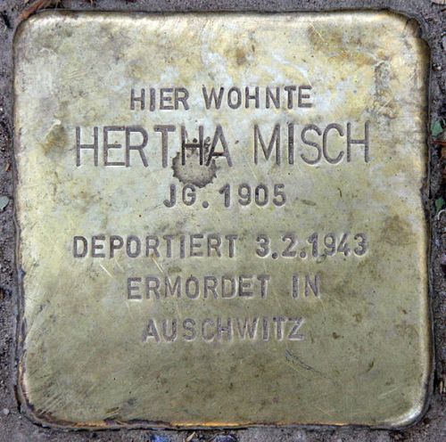 Stumbling Stones Markgraf-Albrecht-Straße 3 #2