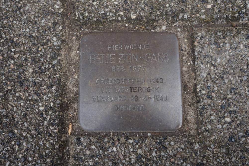 Stolperstein J.W. Hagemanstraat 29