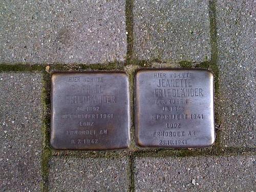 Stolpersteine Durchschnitt 1 #2