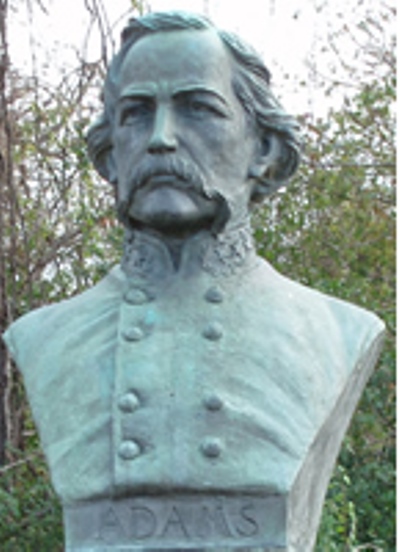 Buste van Brigadier General John Adams (Confederates) #1