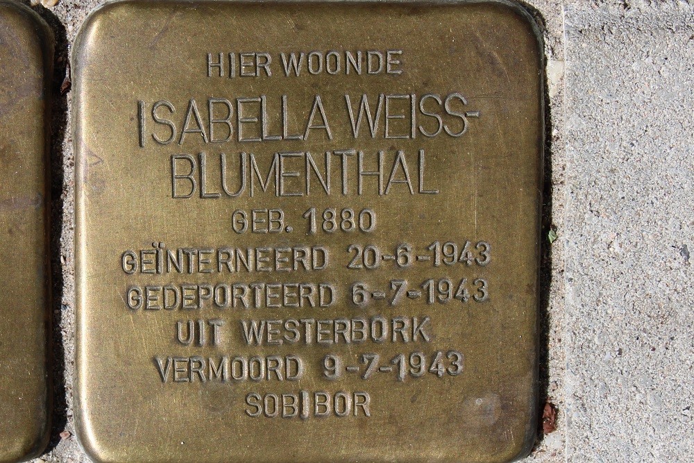 Stolpersteine Lekstraat 172 #3