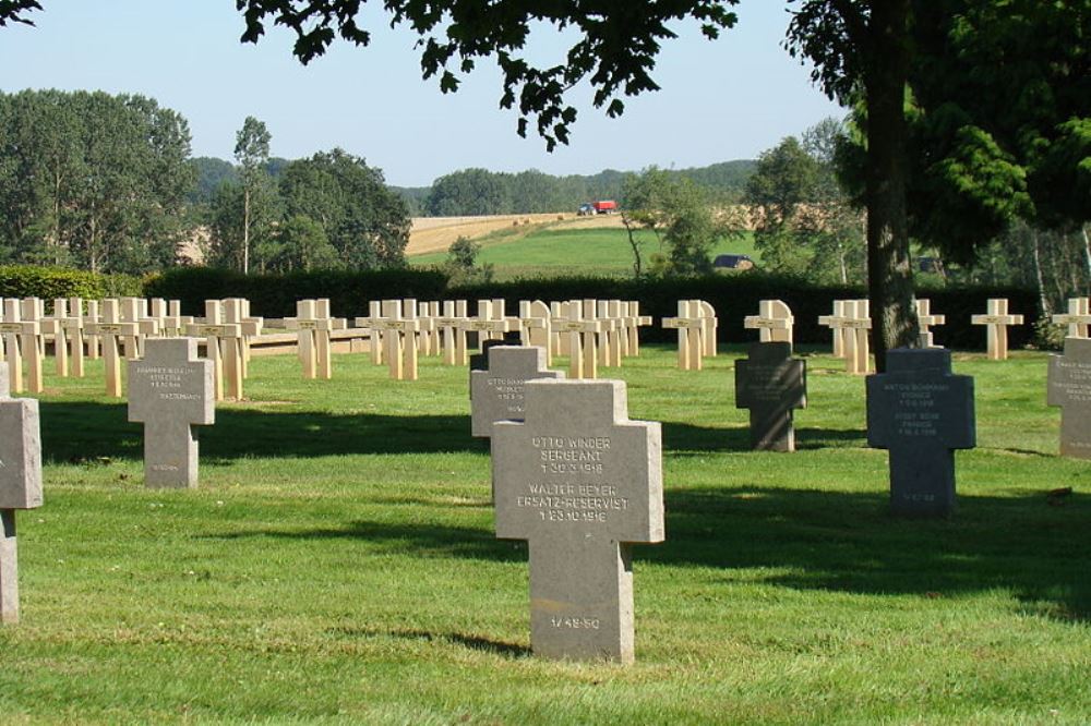 Franse-Duitse Oorlogsbegraafplaats Thiescourt