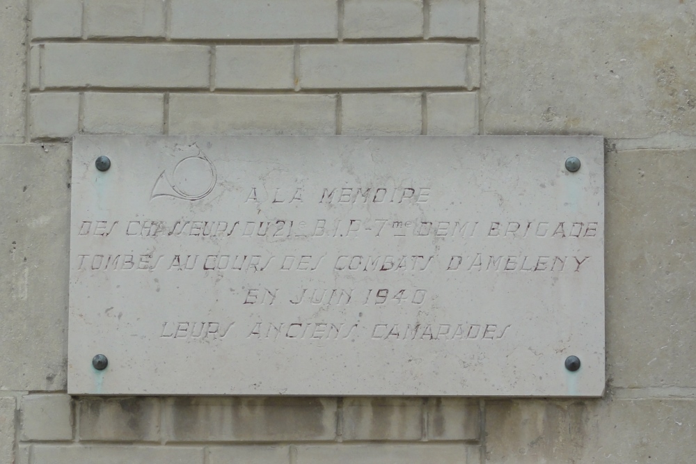 Memorials Chasseurs du 21e B.I.R. 7e Demi-Brigade / 21e B.I.R. du 159e Rgiment d'Infanterie Alpine