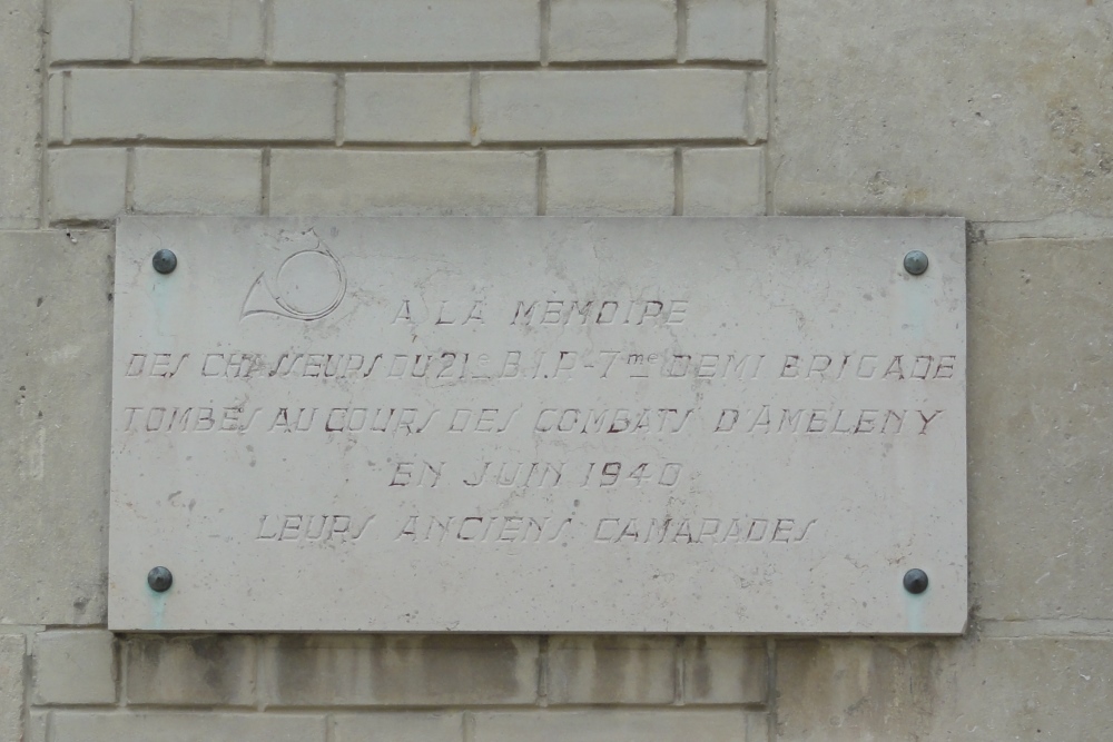 Memorials Chasseurs du 21e B.I.R. 7e Demi-Brigade / 21e B.I.R. du 159e Régiment d'Infanterie Alpine