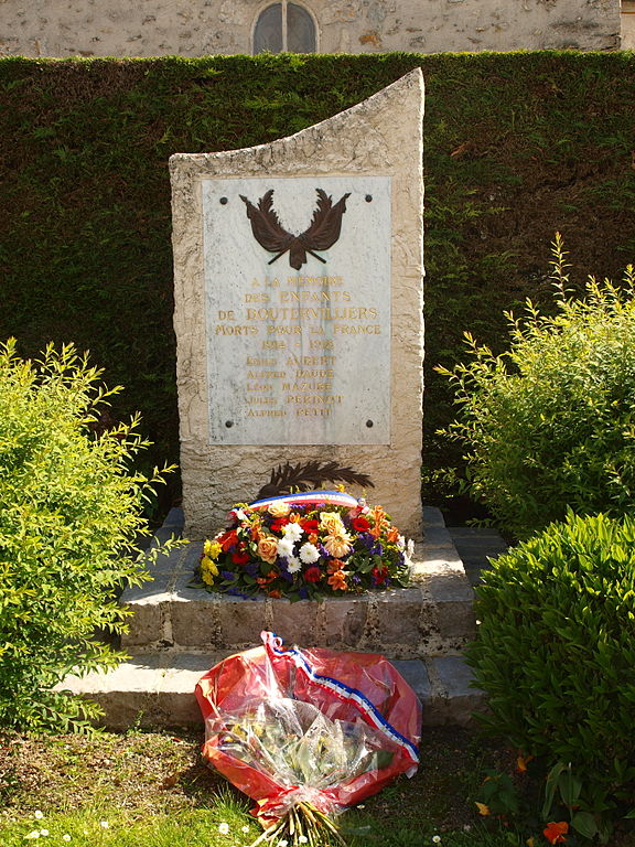 Monument Eerste Wereldoorlog Boutervilliers #1