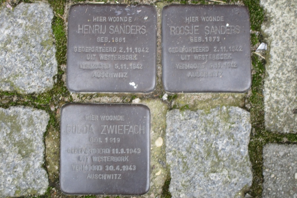 Stolpersteine Agatha Dekenstraat 4 #2