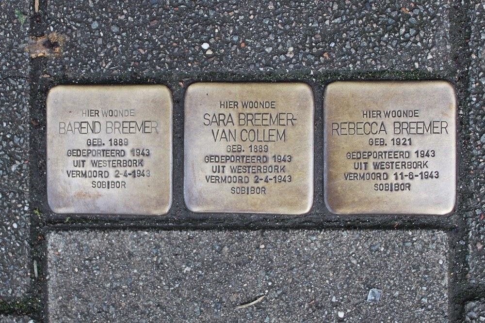 Stolpersteine Sarphatistraat 101