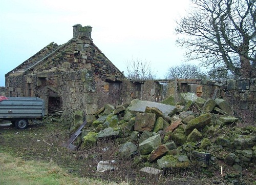 Bomb Damage Sorbie farmhouse