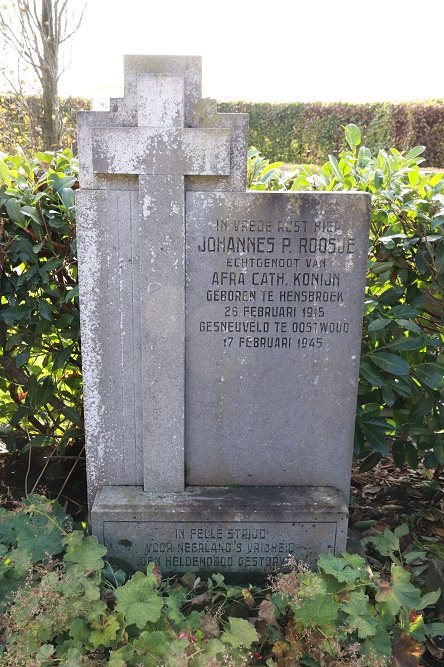 Dutch War Graves Roman Catholic Cemetery Spanbroek #3