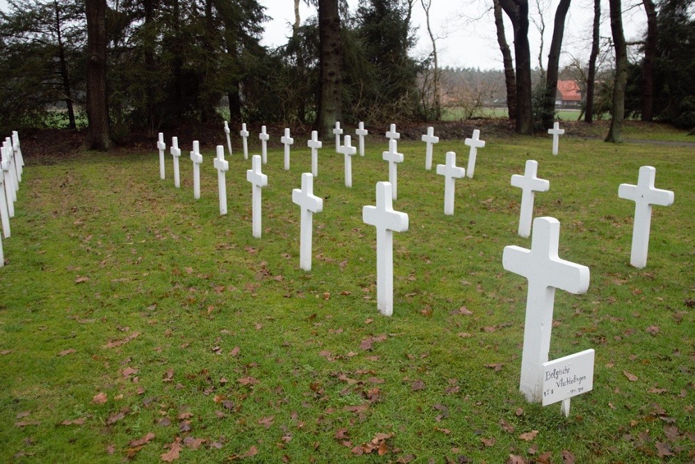 Graven Belgische Vluchtelingen Veenhuizen