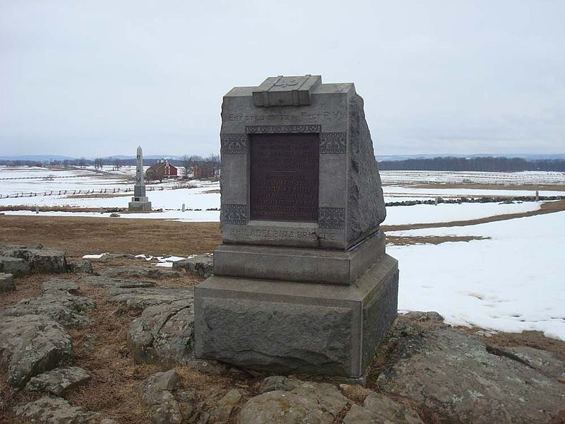 Monument 72nd Pennsylvania Volunteer Infantry Regiment