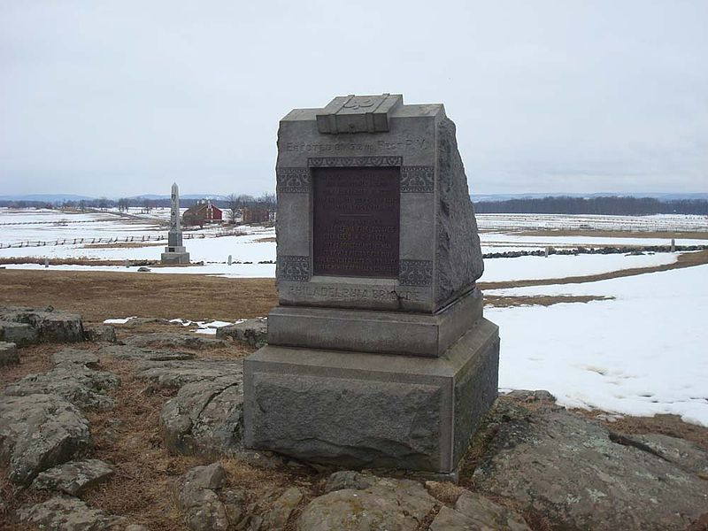72nd Pennsylvania Volunteer Infantry Regiment Monument #1
