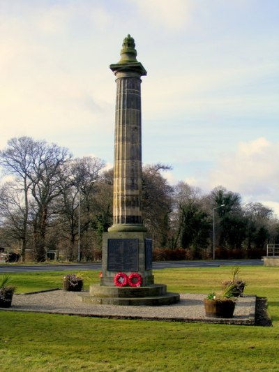 Oorlogsmonument Fochabers #1